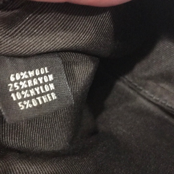 Coach Wool and Leather Wristlet Bag ( F9) - Picture 7 of 8